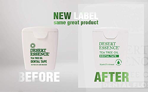Desert Essence Tea Tree Dental Tape(3pk) - 30 yds