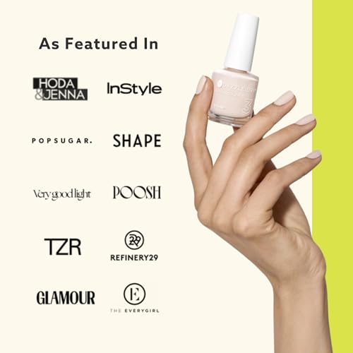 Dazzle Dry Nail Lacquer (Step 3) - Touch of Love - A semi-sheer pale chalky pink. (0.5 fl oz)