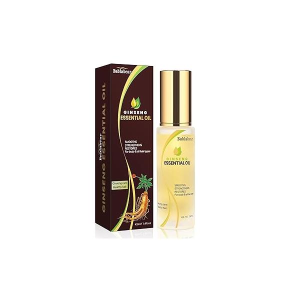 Essential Hair Oil for Dry Damaged Hair, Styling Treatment, Nourishing, Smooth & Shine, Heat Protectant, Adds Shine and Smooths Split Ends, 42ml