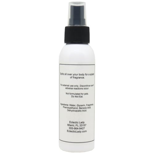 Eclectic Lady Lily Of The Valley Body Spray, 16 ounces, Body Mist for Women with Clean, Light & Gentle Fragrance, Cologne with Soft, Subtle Aroma For Daily Use