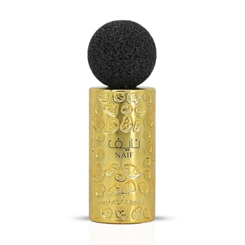 Ard al Zaafaran Naif Eau De Parfum Spray 100ml (3.4 Oz) – Long Lasting Arabian Perfume For Men, A Regal Blend of Richness, Mystery & Allure – A Captivating Perfume Men Will Adore with Amazing Notes