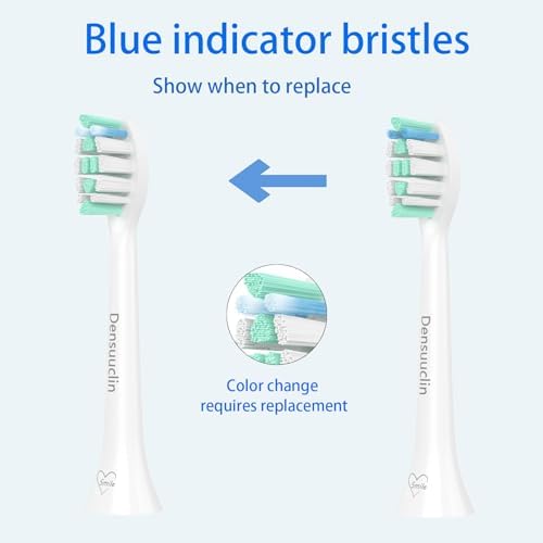 Replacement Toothbrush Heads for Philips Sonicare Replacement Heads, Replacement Brush Head Compatible with Phillips Sonicare Electric Toothbrush, 12 Pack