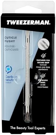 Tweezerman Cuticle Pusher and Nail Cleaner (Stainless Steel)