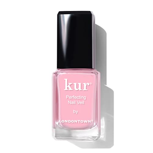LONDONTOWN Nail Veil Enhancing Nail Care - Nail Protectant, Nail Strengthener, Natural Tint, Vegan and Cruelty-Free, Chip-Resistant