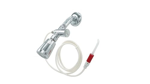 Oral Breeze ShowerBreeze | Oral Irrigator & Water Pick Teeth Cleaner for Braces, Gums, Implants | Shower-Powered, No Batteries, No Mess | Adjustable Pressure & Unlimited Warm Water