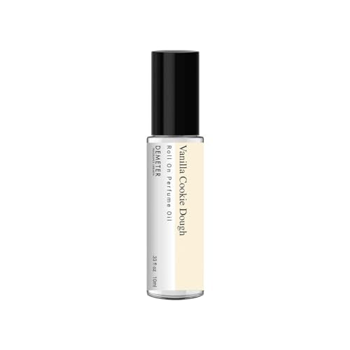 DEMETER Vanilla Cookie Dough Roll On Perfume Oil, 0.33 Oz, Long-Lasting