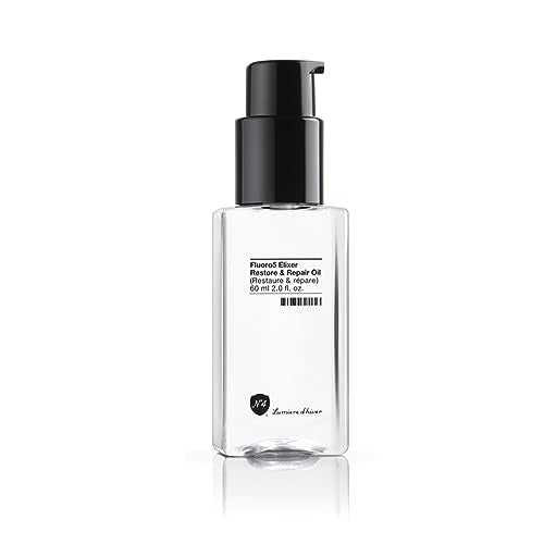 Number 4 Hair Oil, Fluoro5 Elixir Restore & Repair, Anti Frizz Serum for Damaged Hair, 2.0 oz – N4 Hair Care