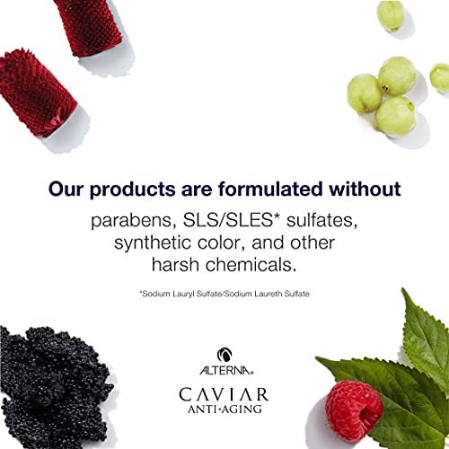 CAVIAR Anti-Aging Restructuring Bond Repair Shampoo | For Brittle, Damaged and Split Ends | Repairs, Strengthens & Protects Damaged Hair | Sulfate Free