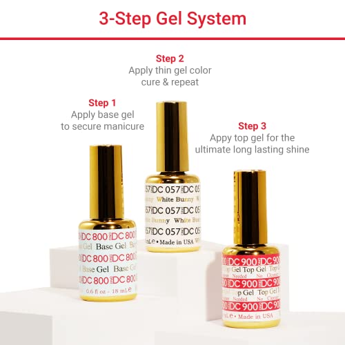 DND DC Gel Polish Set, Free Spirit Collection, UV/LED GelPolish and Air Dry Nail Lacquer, Matching Chip-Free Polish Duo, 0.5 Fl Oz Each