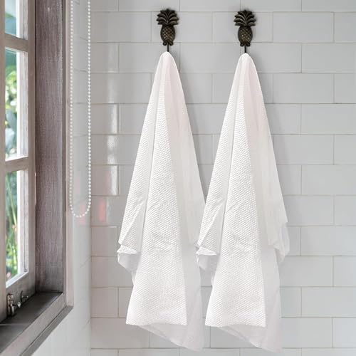 ForPro Professional Collection Premium Disposable Bath Towels, Salon & Spa Towels for Hair, Face, Body, Extra Large (15" x 31.5"), White, 50-Count