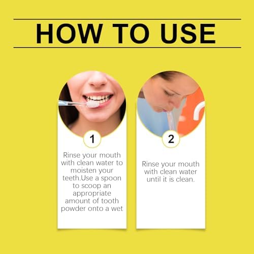 Natural Bee Venom Tooth Powder 1.76Oz - Whitening & Sensitivity Relief, Long-Lasting Fresh Breath, Dentist-Recommended Oral Care - Non-Toxic Formula