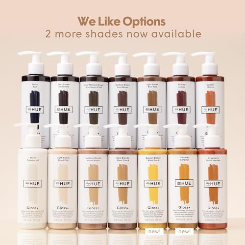 dpHUE Gloss+, Copper - 6.5 oz (8-12 Applications) - Semi-Permanent Hair Color & Conditioner - Lasts Up to Eight Washes - Paraben, SLS & SLES Sulfate Free - Vegan, Leaping Bunny Certified