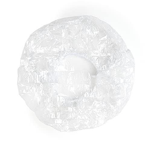 Waterproof Shower Cap (Clear Frosted Sachet), Travel Size Hotel Amenities, Airbnb