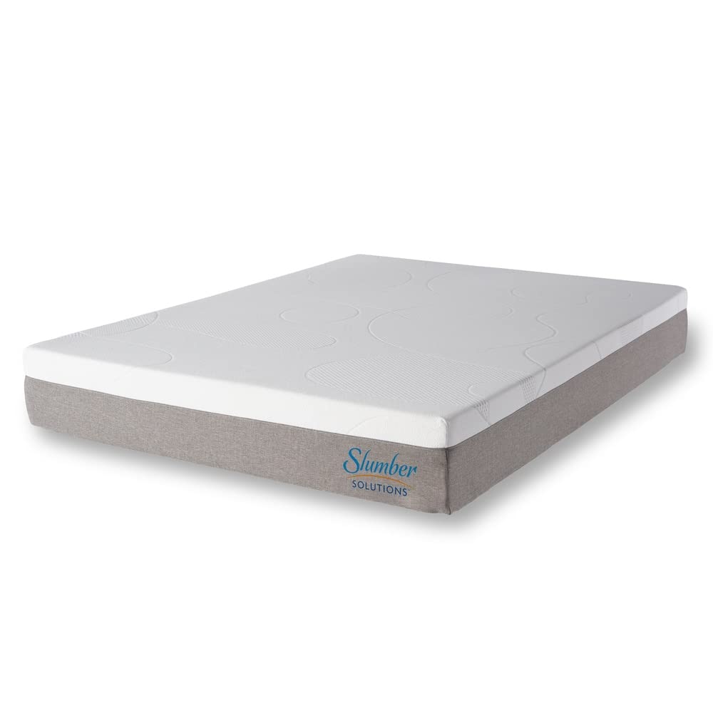 Slumber Solutions 10-in. Gel Memory Foam Mattress Medium Queen