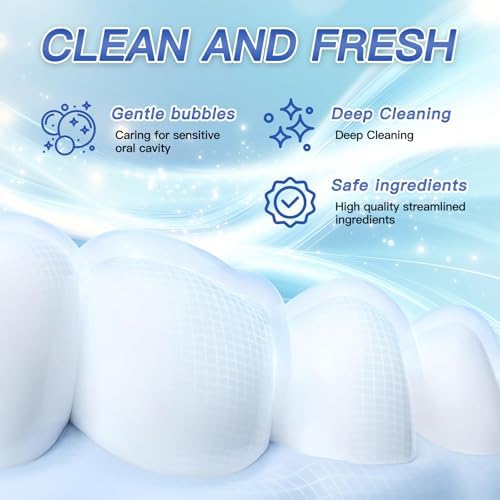Nano Hydroxyapatite Toothpaste – Remineralizing, Whitening & Fluoride-Free Toothpaste for Sensitive Teeth, Cavity Reversal, Enamel Repair & Gum Care, Suitable for Kids & Adults