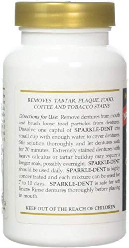 WalterDrake Clear Sparkle Dent Denture Whitener