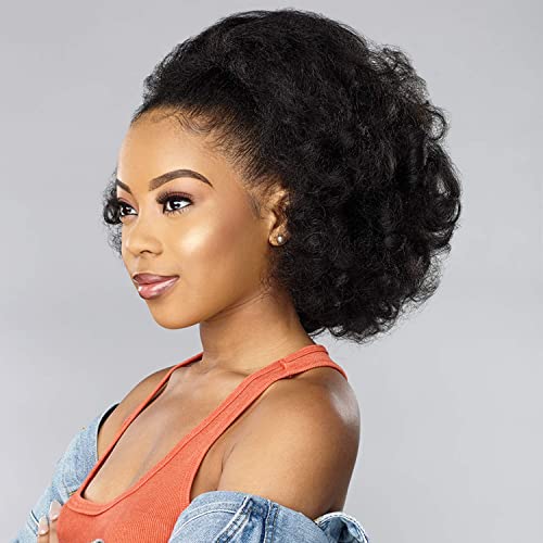 Sensationnel DrawString Ponytail Instant Pony Curls Kinks N Co Rain Maker (1B)