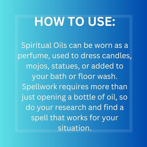 DOMINATION Spiritual Oil (aceite) for Hoodoo, Voodoo, Santeria, Wicca, Rootwork, & Spells