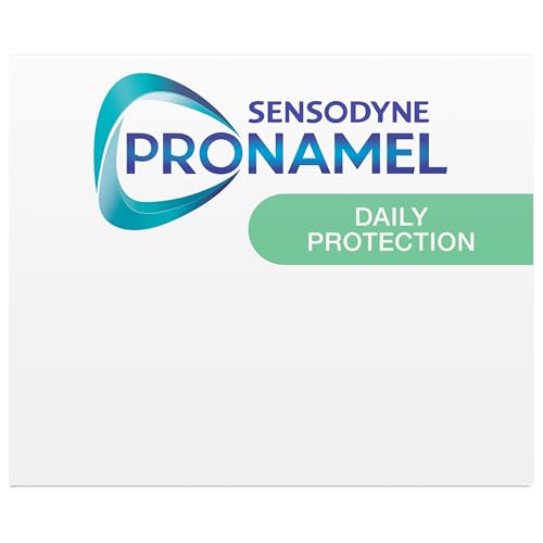 Sensodyne Pronamel Daily Protection Enamel Toothpaste for Sensitive Teeth, Mint Essence - 4 oz (Pack of 3)