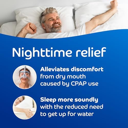 Oracoat XyliMelts for Dry Mouth Night Time or Day - Moisturizing Dry Mouth Adhering Discs, Sugar Free with Xylitol, 80 Count, Slightly-Sweet Flavor, 8-Hour Relief