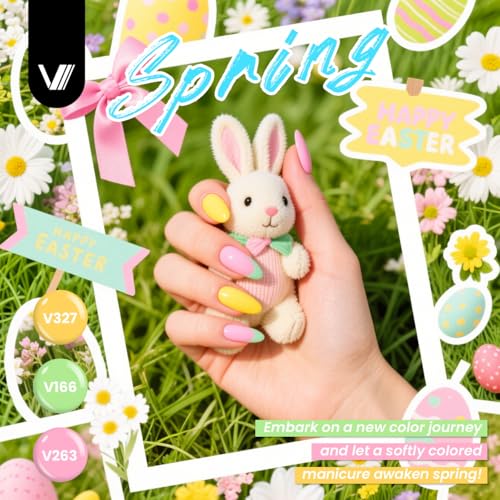 VANREESA 60 Pcs Gel Nail Polish Set, 55 Colors Gel Polish with Base Coat & 4 Effects Top Coat Full-Color Gel Polish Set All Seasons Nail Kit Gifts for Women Girls Nail Salon at Home
