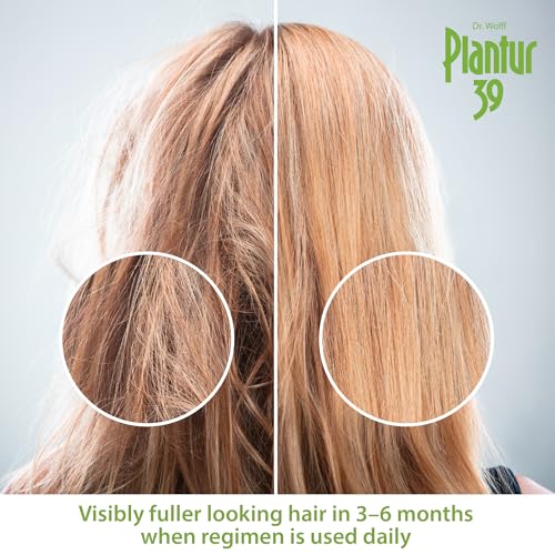 Plantur 39 Phyto-Caffeine Shampoo For Fine Brittle Hair, 16.9 Fluid Ounce (500 mL)