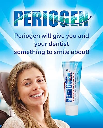 Periogen Tartar Control Toothpaste, SLS Free, Enamel Safe, Whitening Gel Formula, Get Your Teeth Hygienist Clean with Periogen Oral Care!