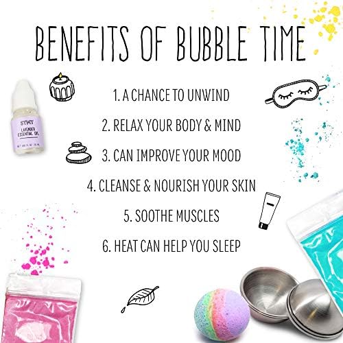 STMT D.I.Y. Bath Bomb Kit, STMT Kits for Girls, Bath Bomb Mold, Spa Kit for Kids, Bath Crumbles, Ages - 6+, 1 Count (Pack of 1), Green