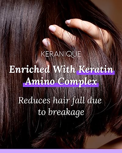 Keranique Hair Mask: Deep Repair & Hydration for Dry, Damaged Hair - Keratin Protein Boost for Fine Strands - Intense Moisturizer for Women