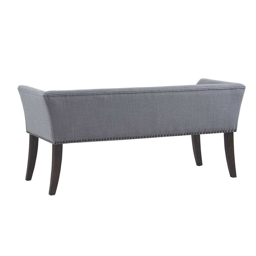 Starlight Canyon Home Blue Storage Bench with Solid Wood and Plywood Frame, Upholstered Seat and Back, Perfect for Bedroom, End of Bed or Bedroom Furniture Storage