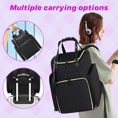 Nail Polish Organizer, Nail Polish Organizer Holds 80 Bottles (15ml-0.5 fl.oz) and Nail Lamp, Nail Polish Case with 2 nail polish Bag, Portable Travel Backpack for Nail Tech Supplies Manicure Tools