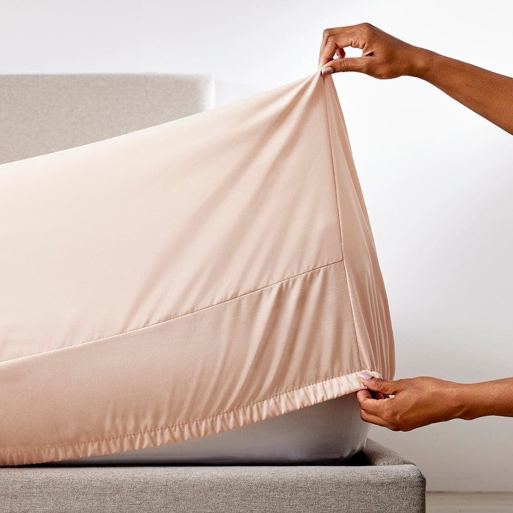 PeachSkinSheets Classic White Sheet Set - 1500tc Level of Softness - Extra Soft Cooling Sheets for Hot Sleepers and Night Sweats - Regular King Size