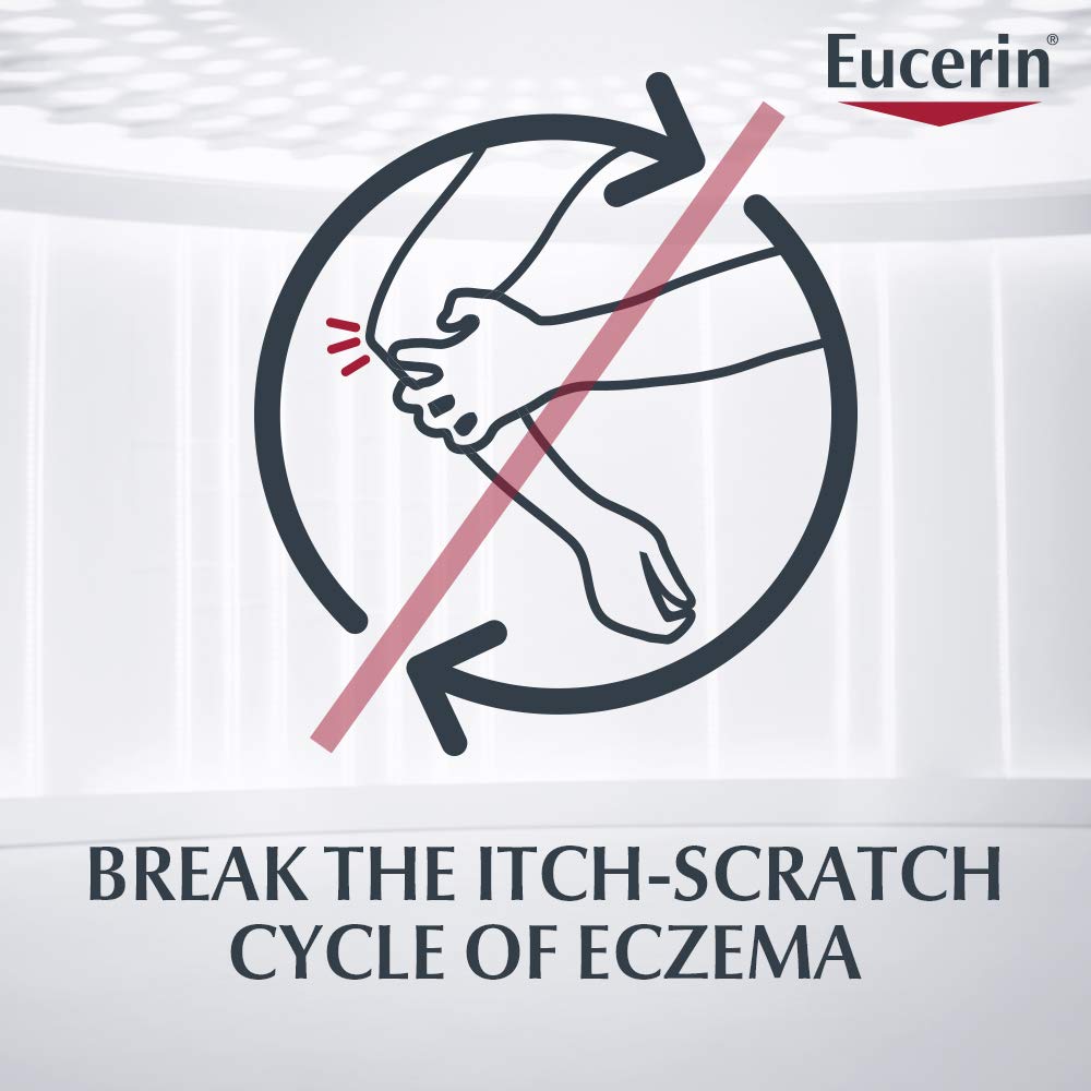 Eucerin Eczema Relief Cream and Body Wash (13.5 Fl Oz) + Eczema Relief Cream (5 Oz), Skin Care Set with Colloidal Oatmeal (Skin Protectant)