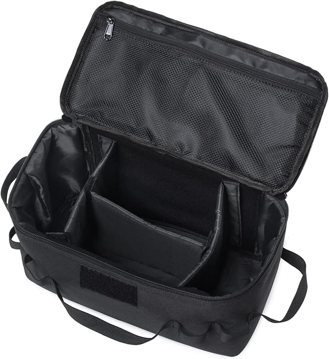 Tactical Camping Storage Bag 11L Tactical Utility Tote Bag Camping Cookware Organizer Trunk Organizer with Shoulder Strap