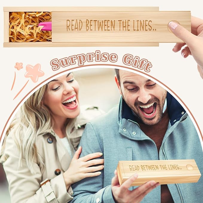 Pregnancy Announcement for Husband, Pregnancy Test Keepsake Box, Funny Baby Announcement Reveal Gifts Ideas for Husband Grandparents Dad Aunt and Uncle