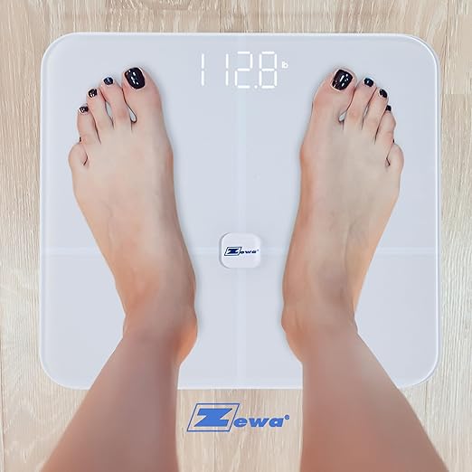 Zewa Digital Scale and Body Composition Analyzer with Bluetooth 4.0 / BLE