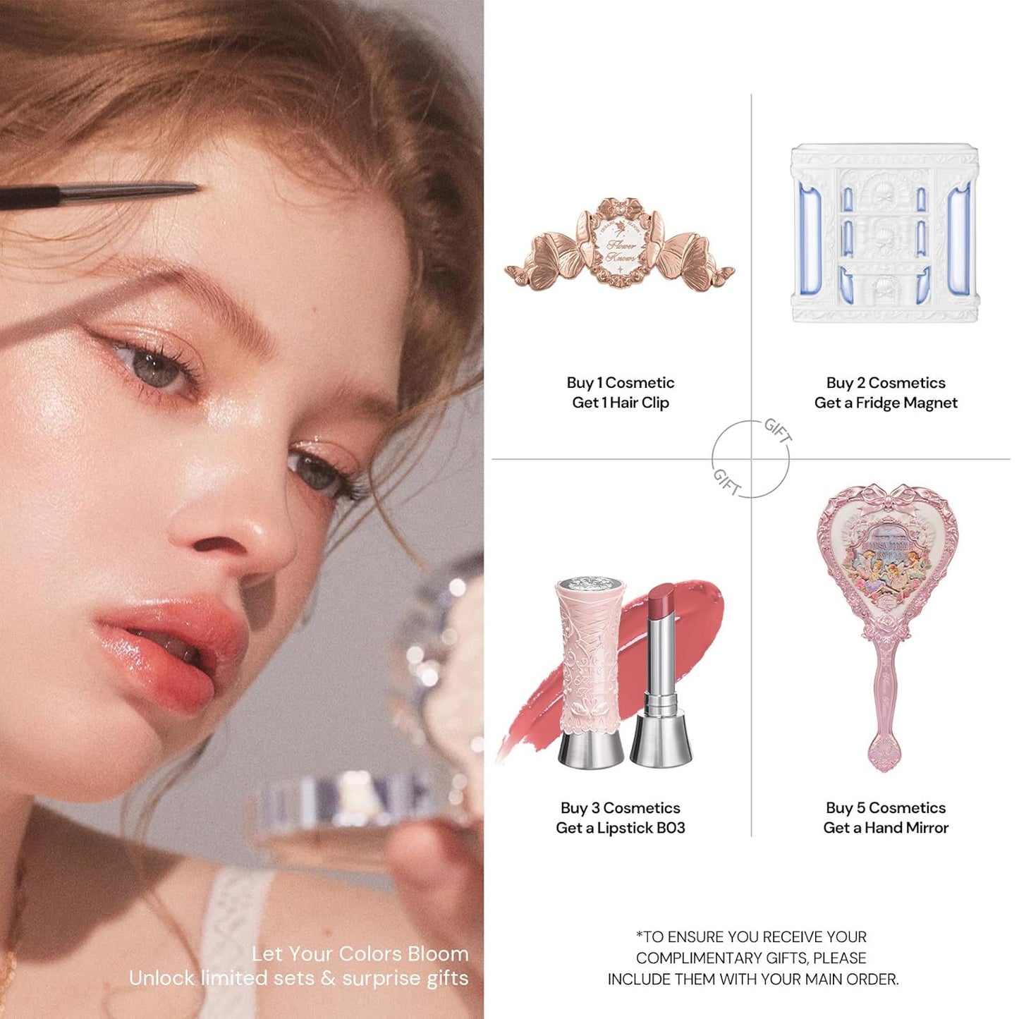 Flower Knows Strawberry Cupid Cake Lip Cream,Velvety-Smooth Matte Liquid Lipstick,Hydrating,Smudge-proof & Stain-Free Lip Stain(V05 Pineberry,0.17 Fl Oz)