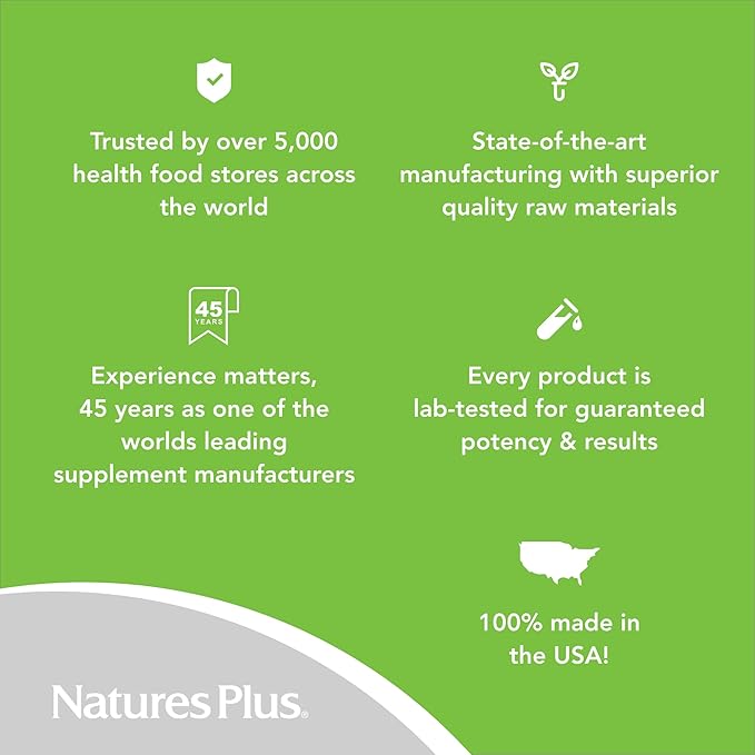 Natures Plus Garlic & Parsley - Naturally Promotes Healthy Cholesterol & Blood Pressure Levels - 180 Softgels (180 Servings)