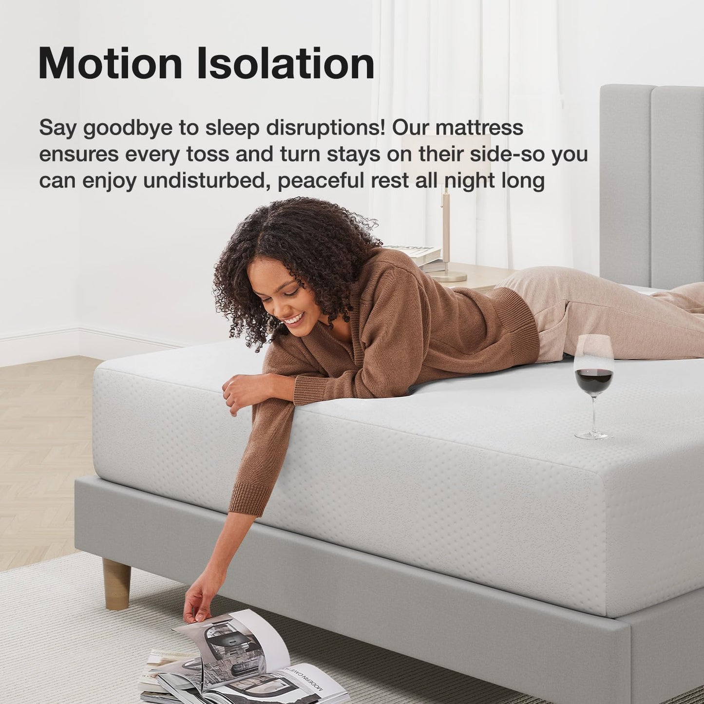 Novilla 12 Inch Queen Mattress in a Box, Gel Memory Foam Queen Size Bed Mattress for Cooling Night Sleep, Comfort Sleep & Pressure Relief, CertiPUR-US Certified