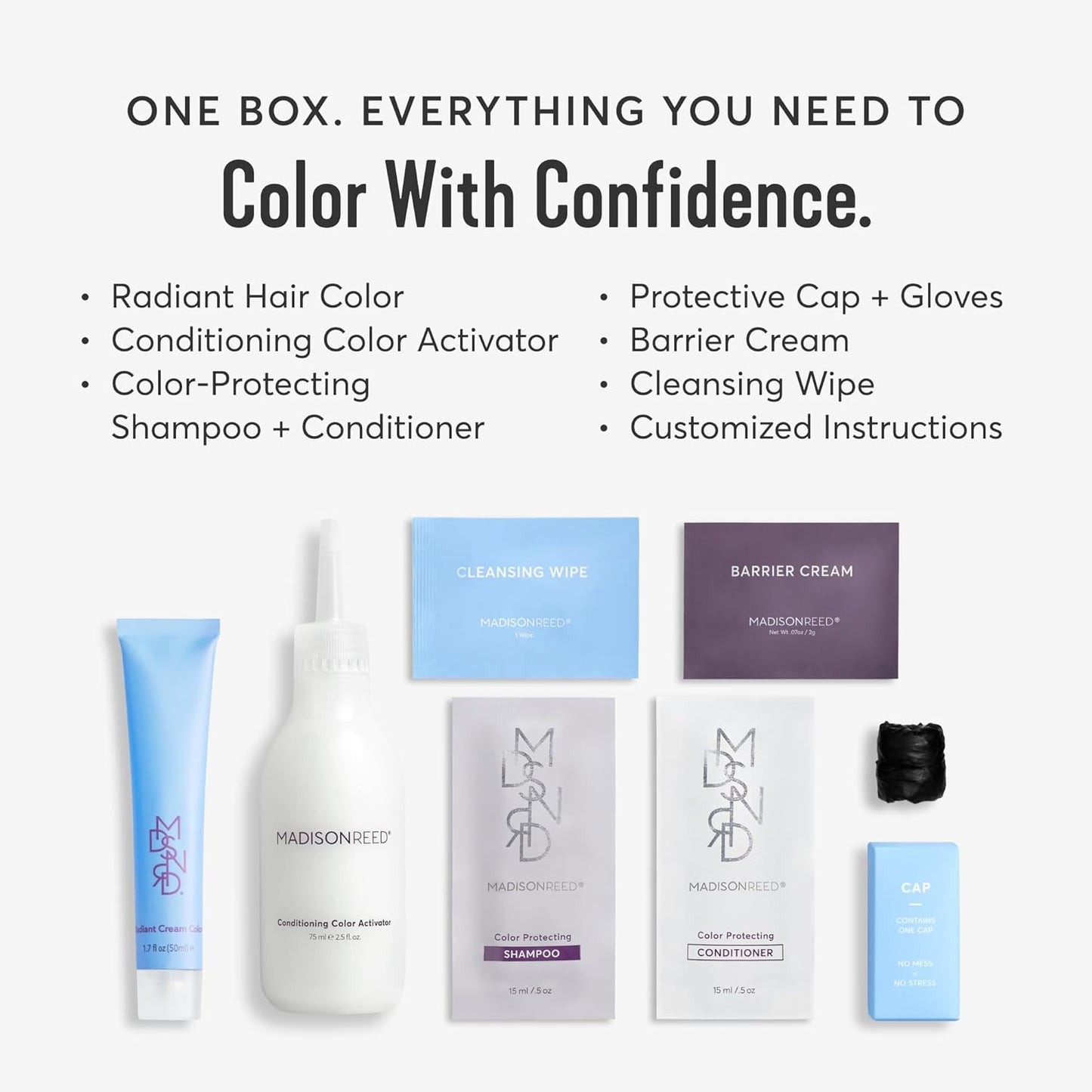 Madison Reed Radiant Hair Color Kit | 5NA Dark Ash Brown with Cool Smoky Undertones (Torino Brown) for 100% Gray Hair Coverage | Dimensional Permanent Hair Dye | PPD-Free & Ammonia-Free | 2 Pack