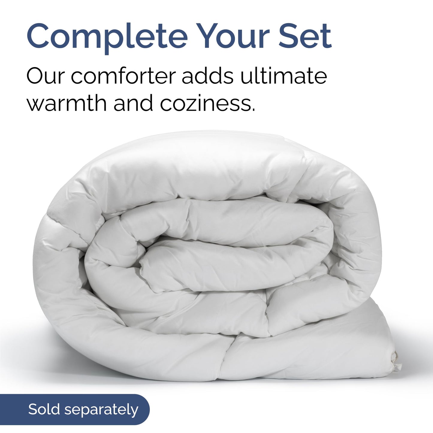 Extra Deep King Sheet Set - 6 Piece Breathable & Cooling Sheets - Hotel Luxury Bedding Set with 18-24 Inch Extra Deep Pockets - Easy Fit - Super Soft, Wrinkle Free and Comfy - Light Grey, King Size