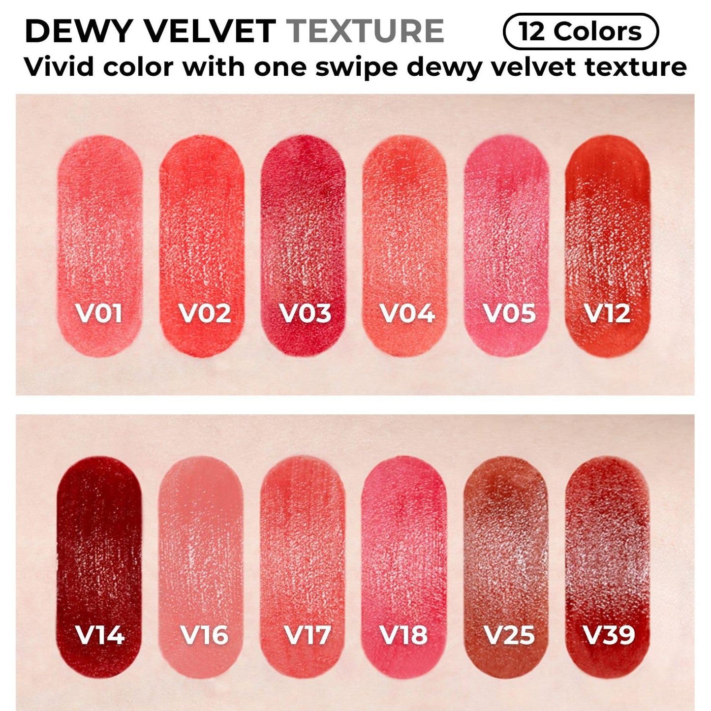 BBIA Last Velvet Tint NEW - Soft Creamy Matte Finish Lip Stain, Blur Effect & Velvety Texture, Long-Lasting, High Pigment, Non-Drying, Vegan, Korean Lip Makeup (V41 SUMMER BERRY, Pack of 1)