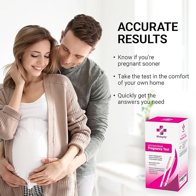 100 Pack Pregnancy Test Strips, Rapid and Accurate Results