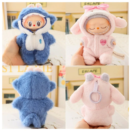 PopMart Labubu 15-17cm Shark Melody Outfit