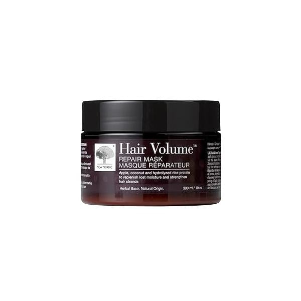 NEW NORDIC Hair Volume Repair Mask for Dry Damaged & Natural Growth, Rebuild Moisture Balance, Volumize Strengthen, 10 oz